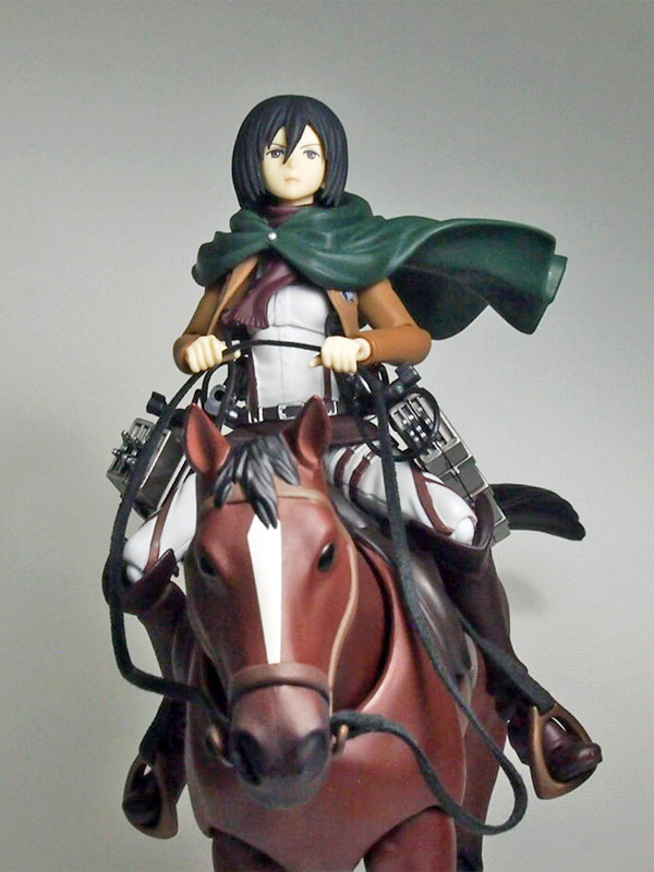 figma 馬+ミカサ・アッカーマン