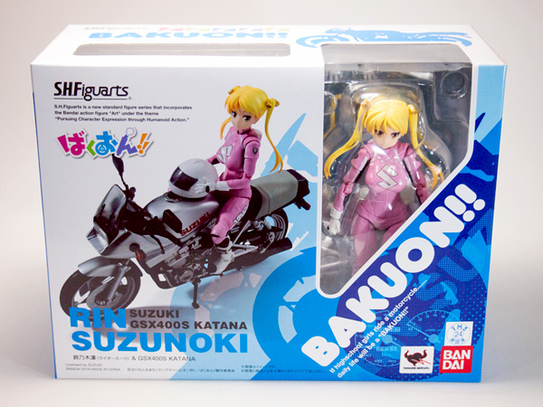 レビュー S.H.Figuarts 鈴乃木凜（ばくおん!!）＠Figrev